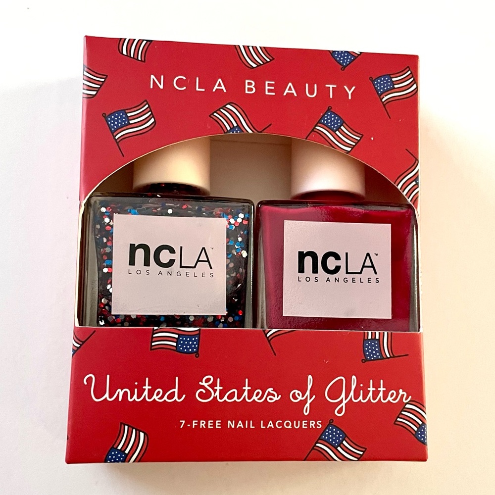 Nail color duo by NCLA Beauty.🇺🇸🇺🇸🇺🇸